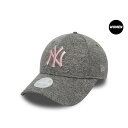 ニューエラ New Era 【 New York Yankees Tech Jersey Gray Womens 9Forty Strapback Hat Wo...
