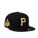ニューエラ New Era 【 Pittsburgh Pirates World Series 1971 59Fifty Fitted Hat Men Blac...