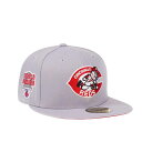 ニューエラ New Era 【 Cincinnati Reds World Series 1976 Fresh Grey Edition 59Fifty Fit...