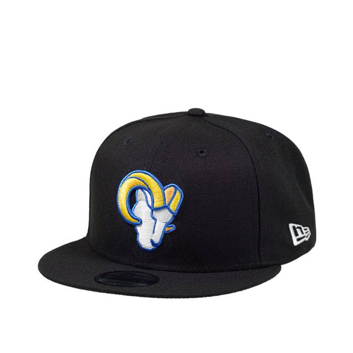 ニューエラ New Era 【 Los Angeles Rams Prime Edition 9Fifty Snapback Hat Men Black 】 ラムズ Snapback スナップバック バッグ バッグ 小物 ブランド雑貨 帽子 メンズ帽子 キャップ メンズ 黒色 ブラック