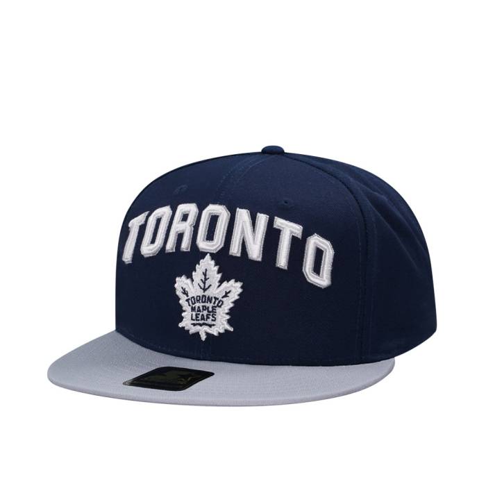 スターター Starter 【 Toronto Maple Leafs Faceoff Two Tone Snapback Hat Men Navy 】 トロント Snapback スナップバック バッグ バッグ 小物 ブランド雑貨 帽子 メンズ帽子 キャップ メンズ 紺色 ネイビー