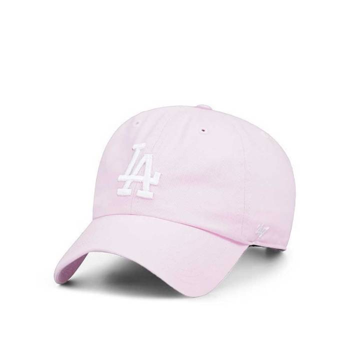 フォーティーセブンブランド 47 Brand 【 47Brand Los Angeles Dodgers Petal Pink Clean Up Strapback Hat Men Pink 】 ドジャース pink ピンク バッグ 小物 ブランド雑貨 帽子 メンズ帽子 キャップ メンズ pink ピンク