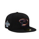 ニューエラ New Era 【 Arizona Diamondbacks World Series 2001 Black And Purple Edition ...
