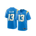 ナイキ Nike 【 Los Angeles Chargers Keenan Allen Blue Game Nfl Jersey Men Blue 】 チャージャーズ 青色 ブルー Game ゲーム NFL ジャージ メンズファッション トップス その他 メンズ 青色 ブルー(4)