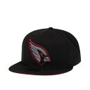 ニューエラ New Era 【 Arizona Cardinals Black And Red Edition 9Fifty Snapback Hat Men Black 】 アリゾナ カージナルス 黒色 ブラック Red 赤・レッド Snapback スナップバック バッグ バッグ 小物 ブランド雑貨 帽(4)