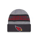 ニューエラ New Era 【 Arizona Cardinals Sideline 2023 Knit Men Gray 】 アリゾナ カージナルス サイドライン ニット バッグ 小物 ブランド雑貨 帽子 メンズ帽子 ニット帽 メンズ gray 灰色・グレー・グレ(4)
