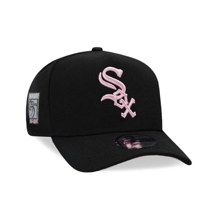 ˥㤨֥˥塼 New Era  Chicago White Sox 95 Years Black And Pink 9Forty A Frame Snapback Hat Men Black    ۥ磻  ֥å pink ԥ Snapback ʥåץХå Хå Хå ʪ ֥ɻߡפβǤʤ17,300ߤˤʤޤ