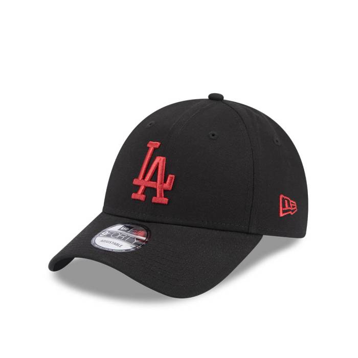 ニューエラ New Era 【 Los Angeles Dodgers League Essential Black Merlot 9Forty Strapback Hat Men Black 】 ドジャース 黒色 ブラック バッグ 小物 ブランド雑貨 帽子 メンズ帽子 キャップ メンズ 黒色 ブラック