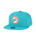 ニューエラ New Era 【 Miami Dolphins Jersey Fit Edition 9Fifty Snapback Hat Men Turquo...
