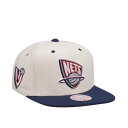 ミッチェル&ネス Mitchell & Ness 【 New Jersey Nets Sail Off White Two Tone Snapback Hat ...