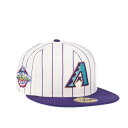 ニューエラ New Era 【 Arizona Diamondbacks World Series 2001 Pinstripe Heroes Elite Ed...