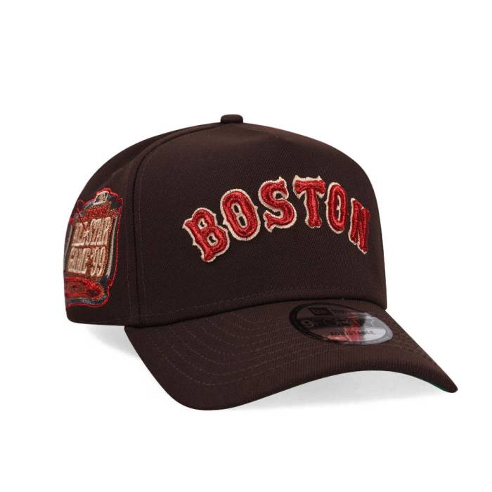 楽天スニケス【★スーパーSALE★12/11深夜2時迄】ニューエラ New Era 【 Boston Red Sox All Star Game 1999 Burnt Metallic Edition 9Forty Snapback Hat Men Brown 】 ボストン Red 赤・レッド Game ゲーム Snapback スナップバック バッグ バッグ 小物 ブランド雑貨 帽子 メ