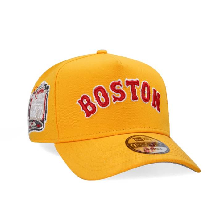 楽天スニケス【★スーパーSALE★12/11深夜2時迄】ニューエラ New Era 【 Boston Red Sox All Star Game 1999 Yellow Classic 9Forty A Frame Snapback Hat Men Yellow 】 ボストン Red 赤・レッド Game ゲーム yellow 黄色・イエロー クラシック Snapback スナップバック バッグ