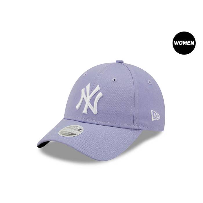 ニューエラ New Era 【 New York Yankees League Essential Lavender Womens 9Forty Strapback Hat Men Lavender 】 ヤンキース レディース バッグ 小物 ブランド雑貨 帽子 メンズ帽子 キャップ メンズ