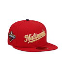 ニューエラ New Era 【 Washington Nationals World Series Champions 2019 Scarlett Gold E...
