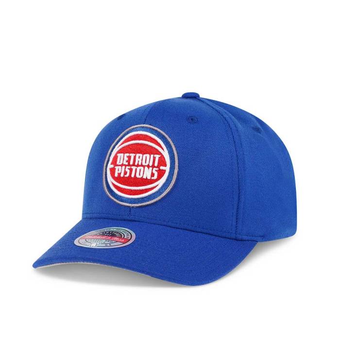 ミッチェル&ネス Mitchell & Ness 【 Detroit Pistons Team Ground Red Line Flex Snapback Hat Men Blue 】 デトロイト ピストンズ Team チーム Red 赤・レッド Snapback スナップバック バッグ バッグ 小物 ブランド雑貨