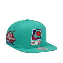 ミッチェル&ネス Mitchell & Ness 【 Phoenix Suns Desert Green Hardwood Classic All Star Weekend Snapback Hat Men Green 】 フェニックス サンズ green 緑・グリーン クラシック Snapback スナップバック バッグ バッグ 小