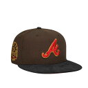 ニューエラ New Era 【 Atlanta Braves World Series 2021 Chocolate Corduroy Two Tone Edi...