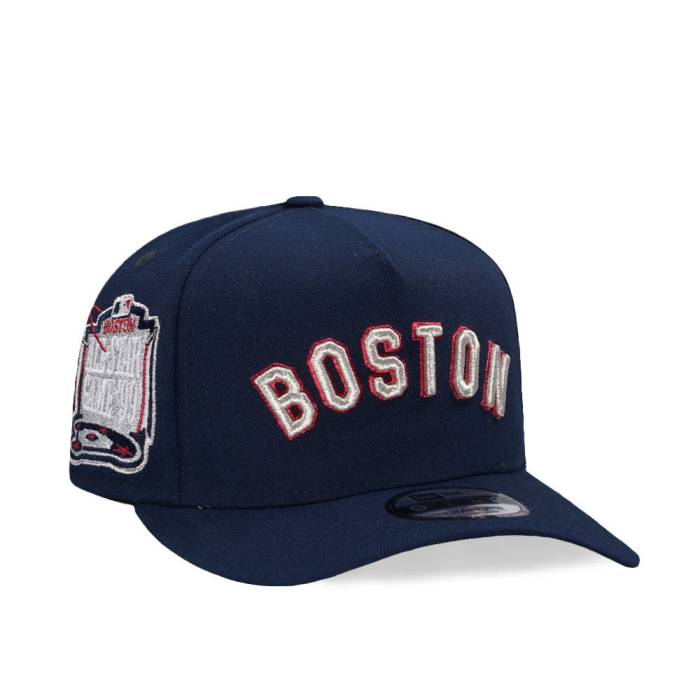楽天スニケス【★スーパーSALE★12/11深夜2時迄】ニューエラ New Era 【 Boston Red Sox All Star Game 1999 Navy Silver Edition 9Fifty A Frame Snapback Hat Men Navy 】 ボストン Red 赤・レッド Game ゲーム 紺色 ネイビー Silver 銀色・シルバー Snapback スナップバック バ