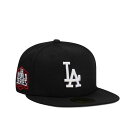 ニューエラ New Era 【 Los Angeles Dodgers World Series 2020 Classic Black Edition 59Fi...