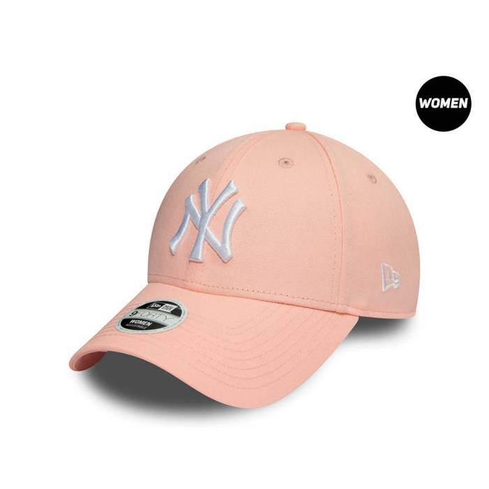 ニューエラ New Era 【 New York Yankees League Essential Light Pink Womens 9Forty Strapback Hat Women Pink 】 ヤンキース pink ピンク レディース バッグ 小物 ブランド雑貨 帽子 レディース帽子 キャップ レディー