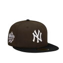 ニューエラ New Era 【 New York Yankees World Series 1998 Chocolate Pink Two Tone Editi...