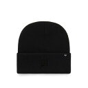 フォーティーセブンブランド 47 Brand 【 Detroit Tigers All Black Edition Cuff Knit Men Black 】 デトロイト タイガース 黒色 ブラック ニット バッグ 小物 ブランド雑貨 帽子 メンズ帽子 ニット帽 メンズ(4)