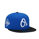 ニューエラ New Era 【 Baltimore Orioles 50Th Anniversary Cookie Two Tone Edition 59Fifty Fitted Hat Men Blue 】 ボルティモア オリオールズ バッグ 小物 ブランド雑貨 帽子 メンズ帽子 キャップ メンズ 青色 ブルー