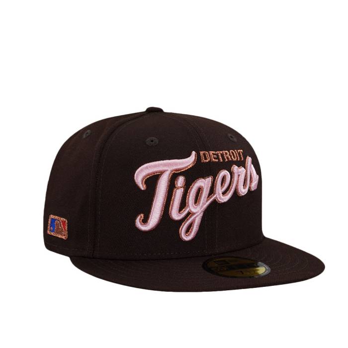 ニューエラ New Era 【 Detroit Tigers Burnt Copper Pink Edition 59Fifty Fitted Hat Men Brown 】 ..