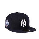 ニューエラ New Era 【 New York Yankees World Series 1998 Navy And Pink Edition 59Fifty...