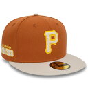 ニューエラ New Era 【 59Fifty Mlb Pittsburgh Pirates Boucle Two Tone Fitted Cap Men 】 ...