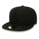 ニューエラ New Era 【 59Fifty Mlb New York Yankees Essential Fitted Cap Men Black 】 ヤン...