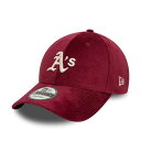 ニューエラ New Era 【 9Forty Mlb Oakland Athletics Dark Red Cord Cap Men 】 オークランド アスレチ...