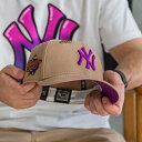 ニューエラ New Era 【 59Fifty Mlb New York Yankees World Series 1998 Camel / Sparkling...