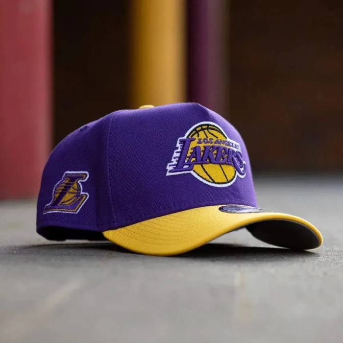 ˥塼 New Era  9Forty A-Frame Nba Los Angeles Lakers Two Tone / Grey ...