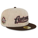 ニューエラ New Era 【 59Fifty Mlb Houston Astros Fall Cord 45Th Anniversary Two Tone /...