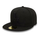 ニューエラ New Era 【 59Fifty Mlb League Los Angeles Dodgers Team Black Fitted Cap Men...
