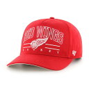 フォーティーセブンブランド 47 Brand 【 Nhl Detroit Red Wings Roscoe '47 Hitch Red Cap Men 】 デト...