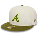 ニューエラ New Era 【 59Fifty Mlb Atlanta Braves Cord Two Tone Fitted Cap Men Two Tone...