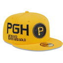 ニューエラ New Era 【 59Fifty Mlb Pittsburgh Pirates Citycon Yellow / Grey Uv Fitted C...