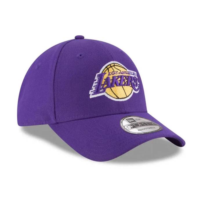 ˥塼 New Era  9Forty League Essential Los Angeles Lakers Purple Cap ...