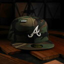 ニューエラ New Era 【 59Fifty Mlb Atlanta Braves Camo / Grey Uv Fitted Cap Men Camo 】 ...