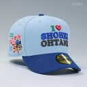 ニューエラ New Era 【 I Love Shohei Ohtani Los Angeles Dodgers Astro Boy Inspired Fitted Cap Unisex Daylight / Seashore Slate 】 ドジャース キャップ 帽子 バッグ 小物 ブランド雑貨 帽子 メンズ帽子 キャップ ユニセ