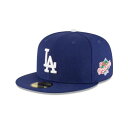 ニューエラ New Era 【 Los Angeles Dodgers 1988 World Series Fitted Cap Unisex Dark Blu...