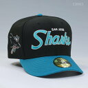 ニューエラ New Era 【 San Jose Sharks 90'S Vintage Retro Script Nhl Fitted Cap Unisex ...