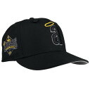 Newera 【 Anaheim Angels 1989 All Star Game Yellow Blackout Metallic 59Fifty Fitted Hat Unisex Black / Grey Undervisor 】 アナハイム angels エンジェルス Game ゲーム yellow 黄色・イエロー バッグ 小物 ブランド雑貨 帽子