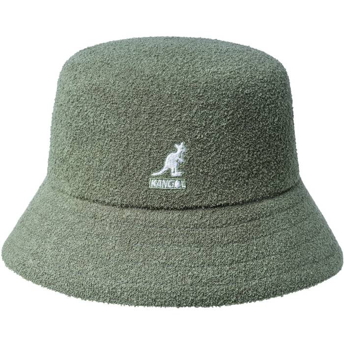 カンゴール Kangol 【 Bermuda Bucket Oil Green Unisex 】 green 緑・グリーン ユニセックス
