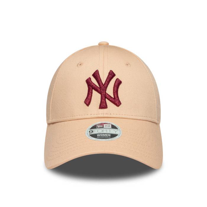 ニューエラ New Era 【 Womens New York Yankees 9Forty Cap Apricot Unisex 】 レディース ヤンキース..