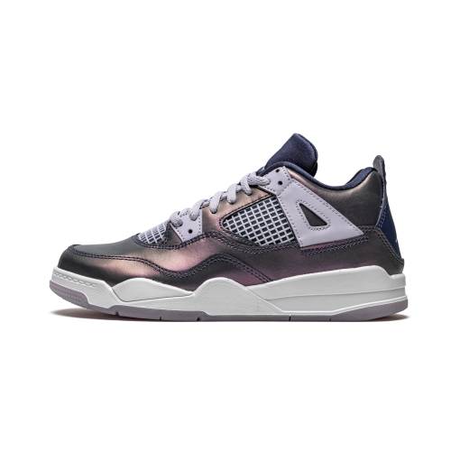 ナイキ ジョーダン エアジョーダン "MONSOON BLUE" ジュニア キッズ JORDAN AIR 4 RETRO SE PS BQ9042 400 / ベビー マタニティ スニーカー jordan23-45009959 スニケス パッケージ画像