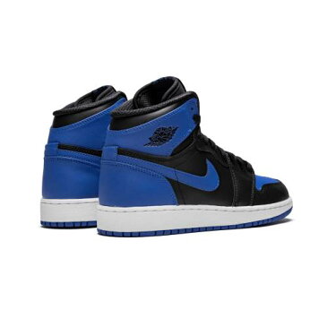 ナイキ ジョーダン JORDAN エア ハイ 黒 ブラック GS“ROYAL” 【 AIR BLACK JORDAN 1 RETRO HIGH OG VARSITY ROYALBLACK 】 キッズ ベビー マタニティ